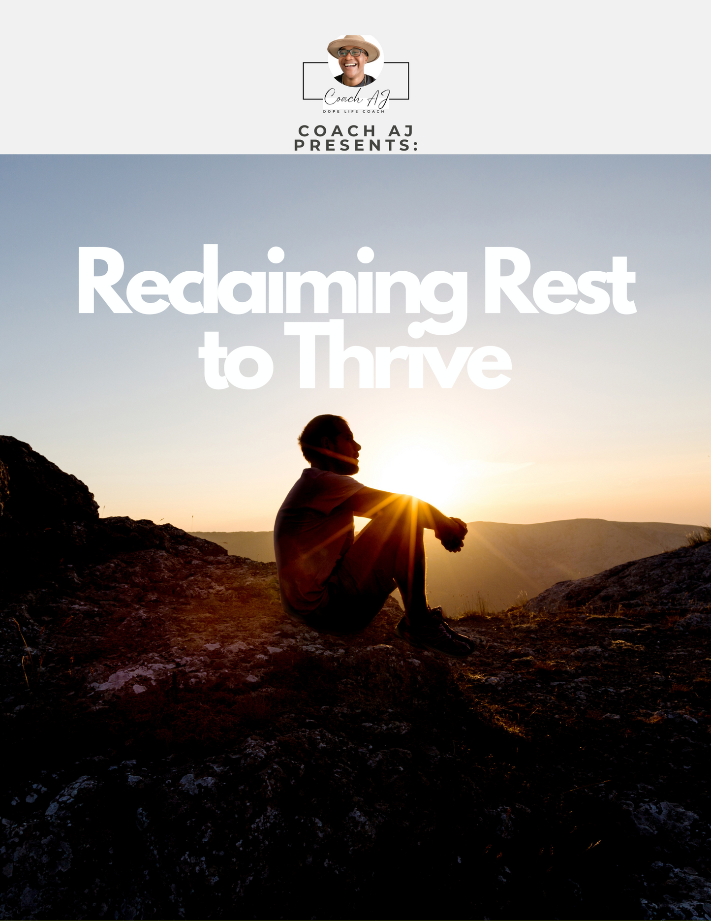 Reclaiming Rest to Thrive Worksheet
