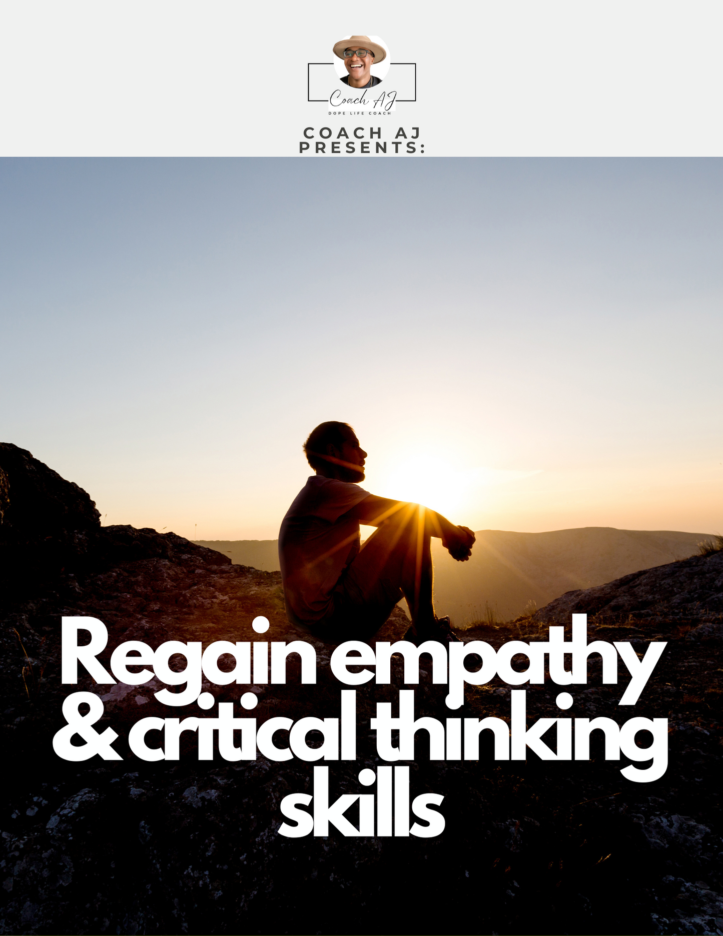 Regain Empathy & Critical Thinking Skills Worksheet