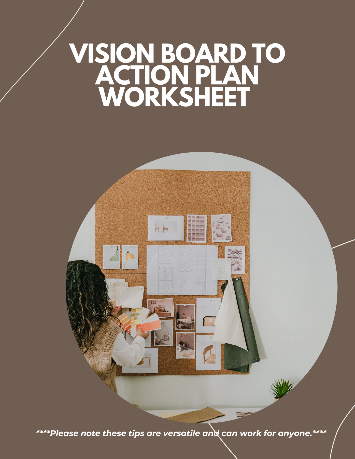 Vision Board to Action Plan Worksheet