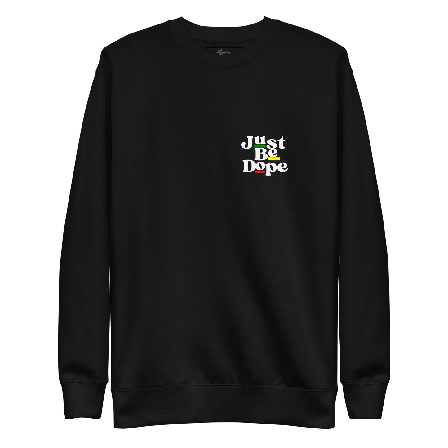 Just Be Dope 90's Themed Black Sweater