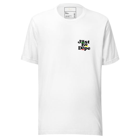 Just Be Dope 90's Themed White T-Shirt